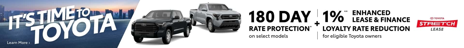 It's Time To Toyota