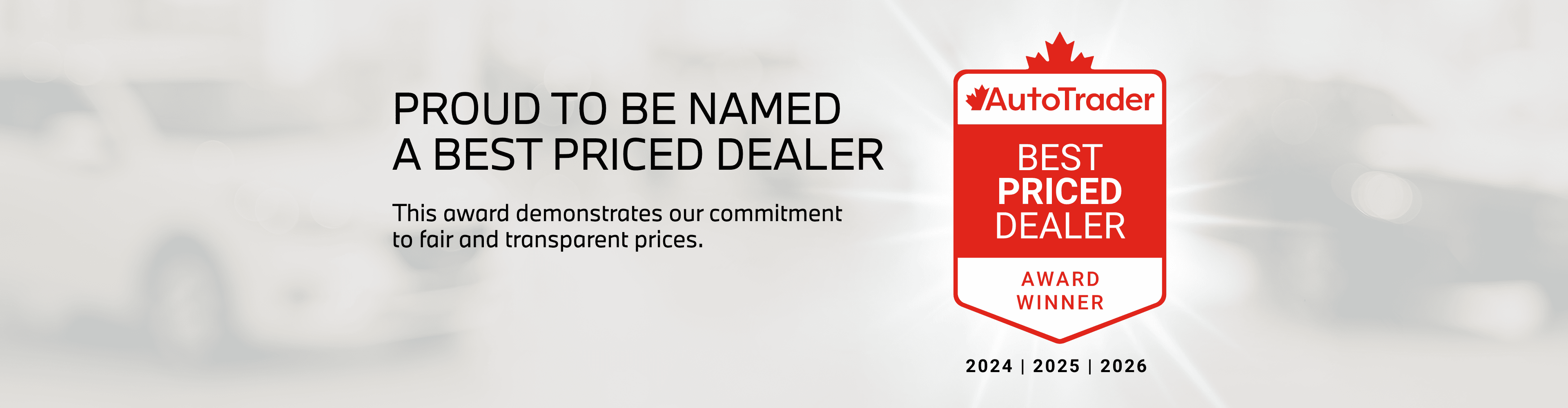 AutoTrader | Best Priced Dealer | Award Winner