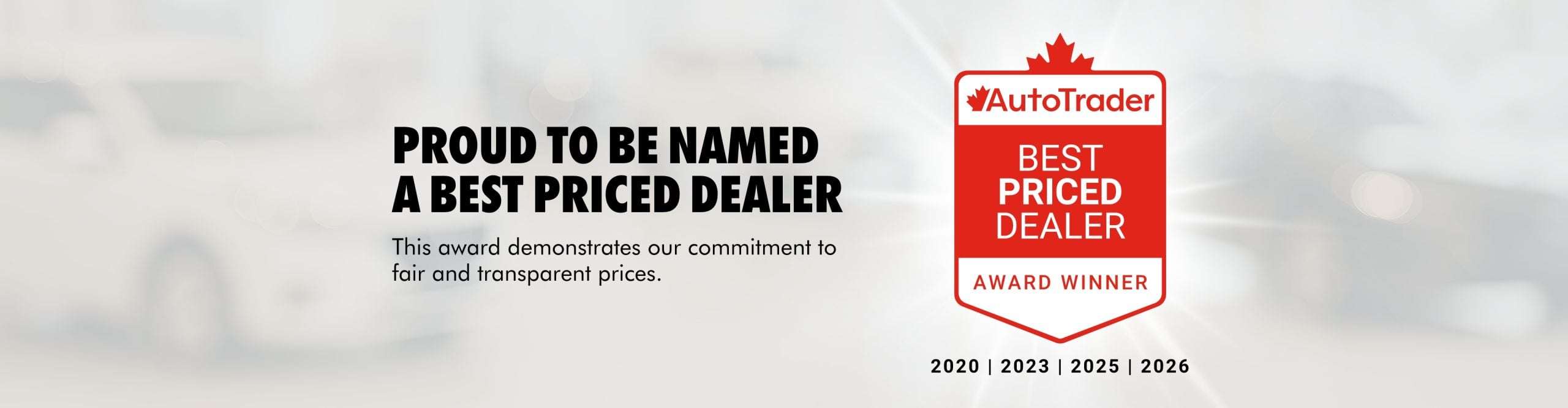 AutoTrader | Best Priced Dealer | Award Winner