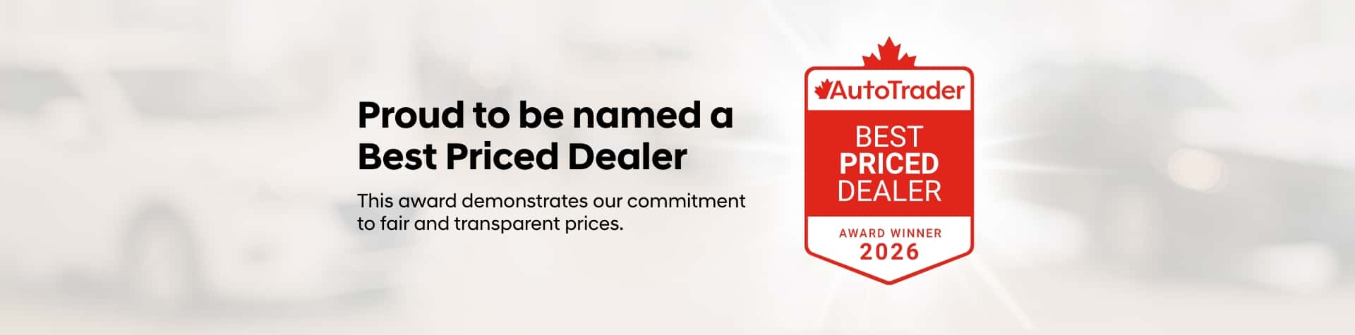 AutoTrader | Best Priced Dealer | Award Winner 2026