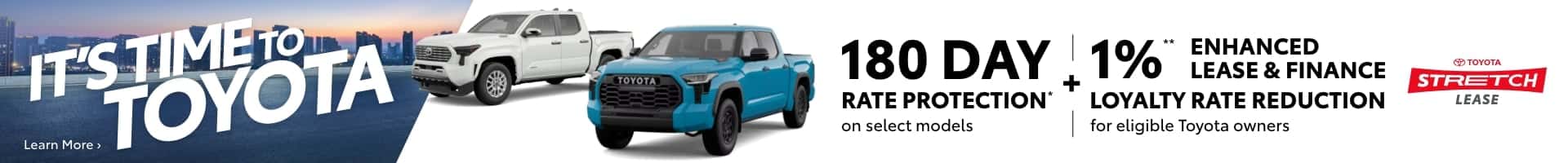 It's Time To Toyota