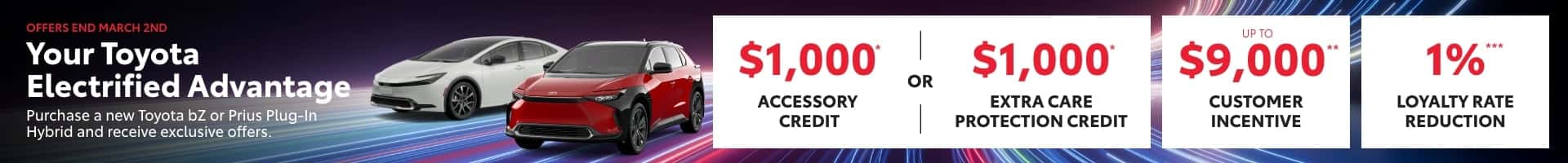 Your Toyota Electrified Advantage