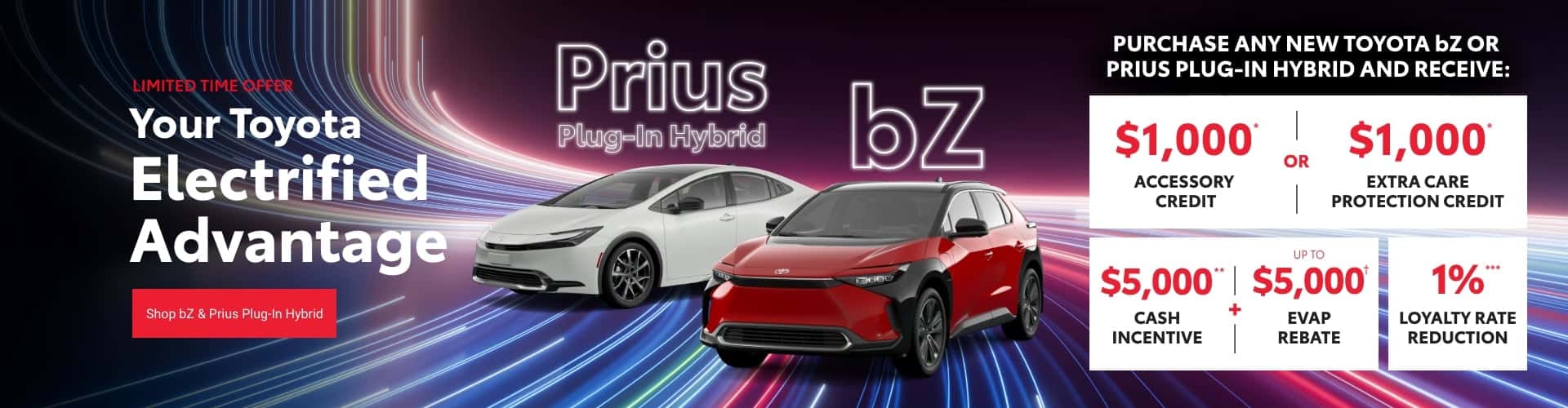 Your Toyota Electrified Advantage