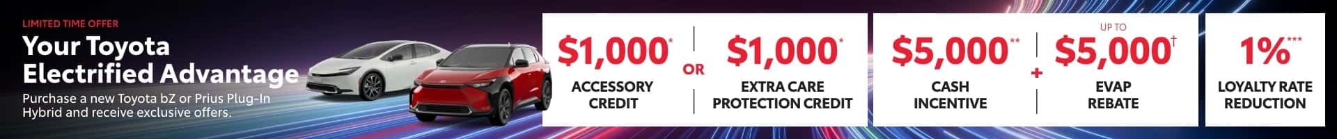 Your Toyota Electrified Advantage