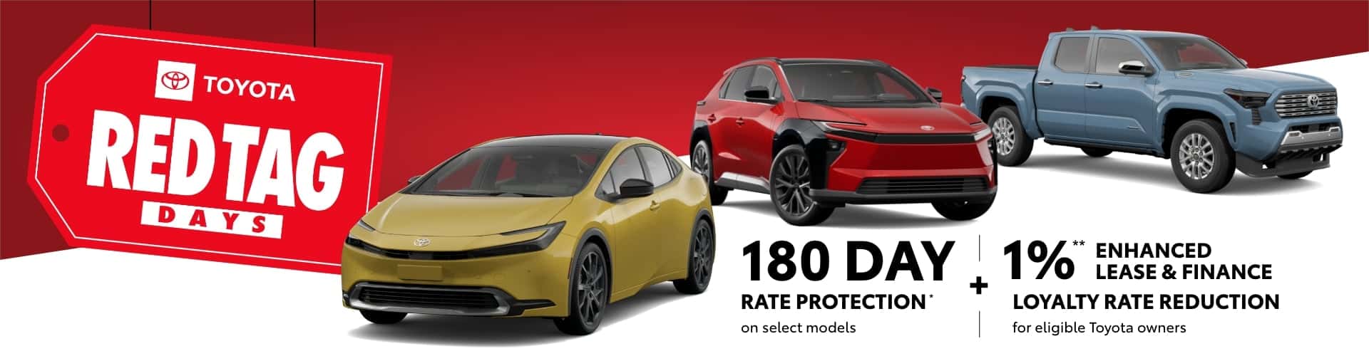 Toyota Red Tag Days