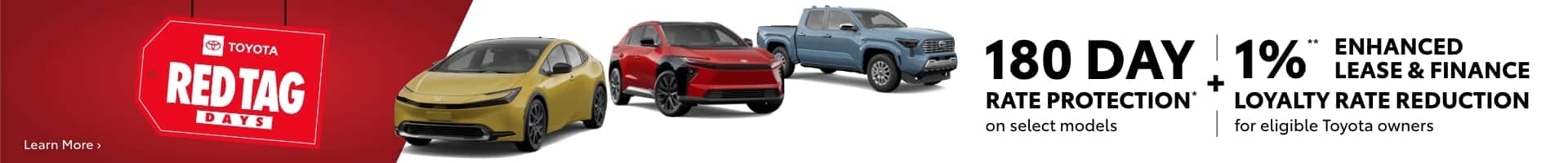 Toyota Red Tag Days
