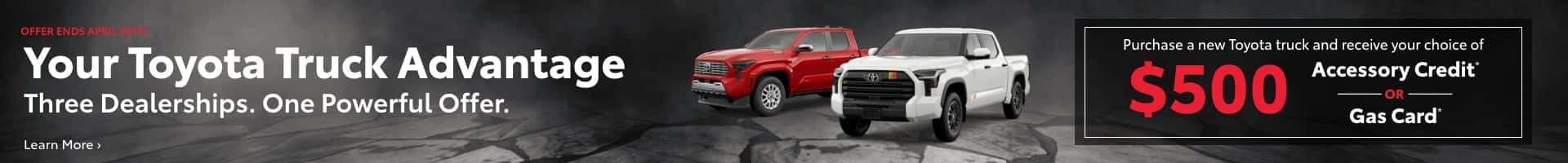 Your Toyota Truck Advantage