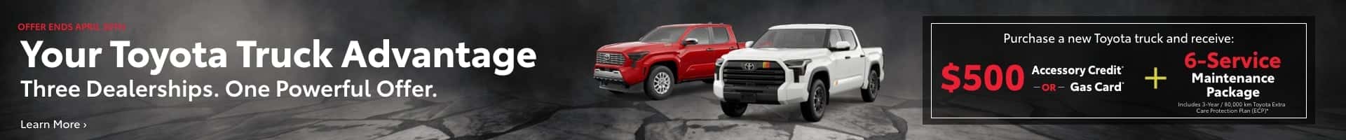 Your Toyota Truck Advantage