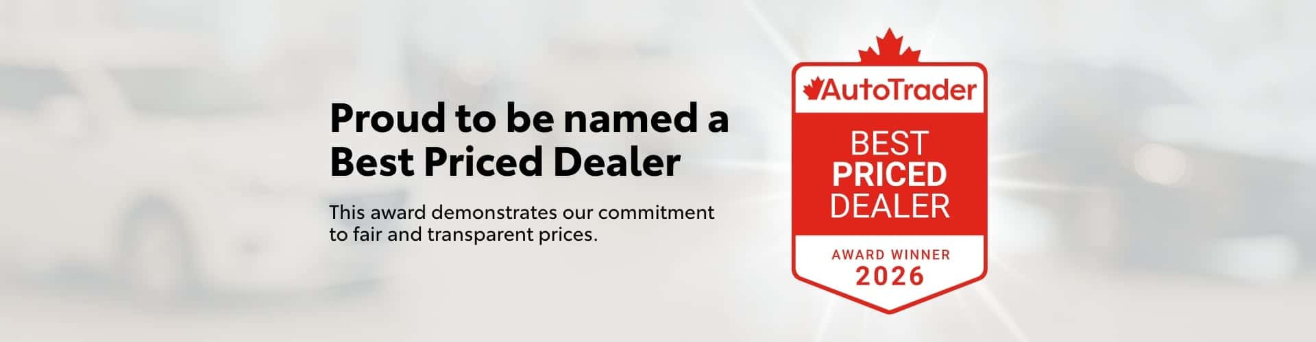 AutoTrader | Best Priced Dealer | Award Winner 2026