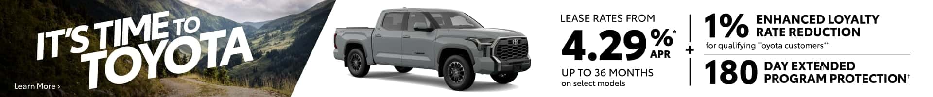 It's Time To Toyota