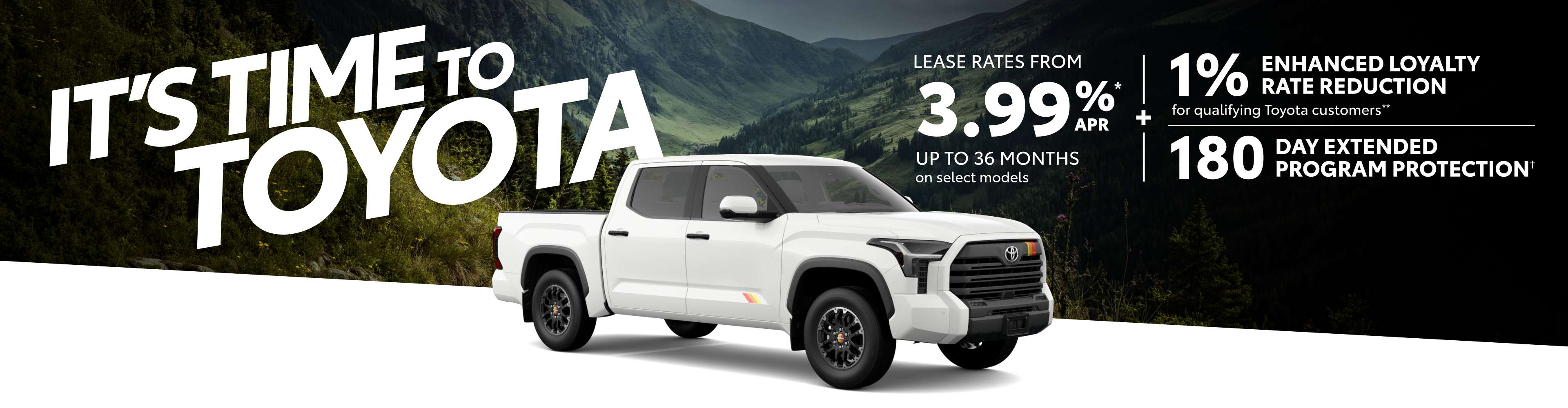 It's Time To Toyota