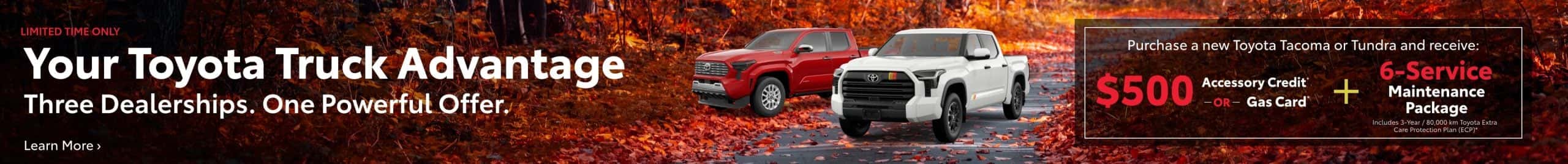 Your Toyota Truck Advantage