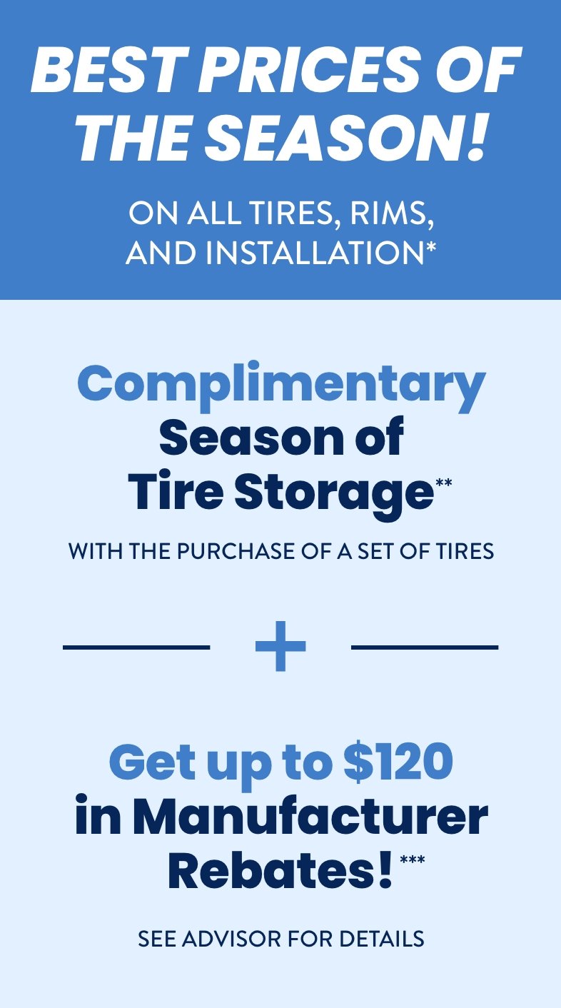 Best Prices & Manufacturer Rebates - See Advisor For Details