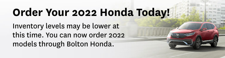 Order Your Honda