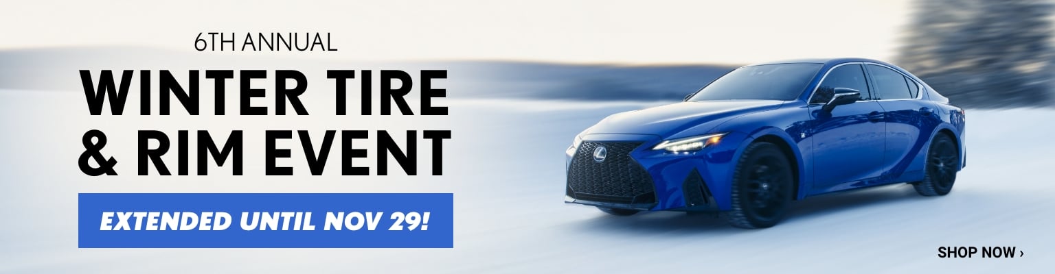 6th Annual | Winter Tire & Rim Event | Extended Until Nov 29!