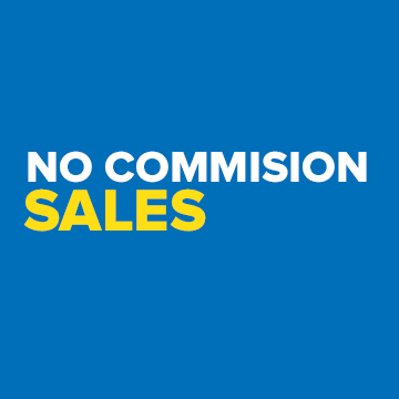 no commision sales icon