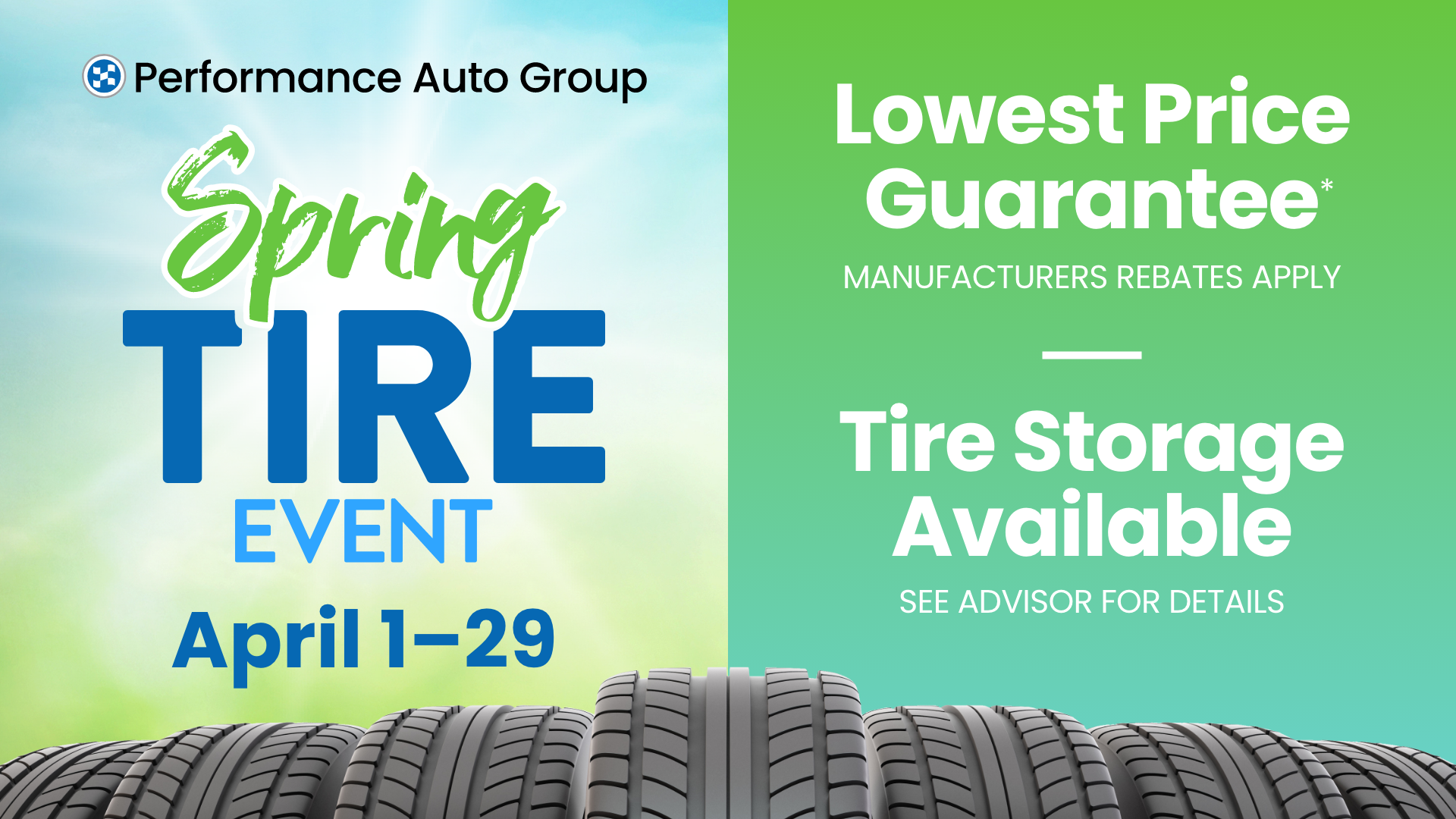 Spring Tire Event Auto Brampton