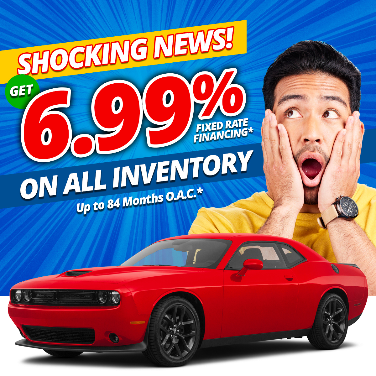 Shocking Savings with 6.99 Financing! Auto Brampton