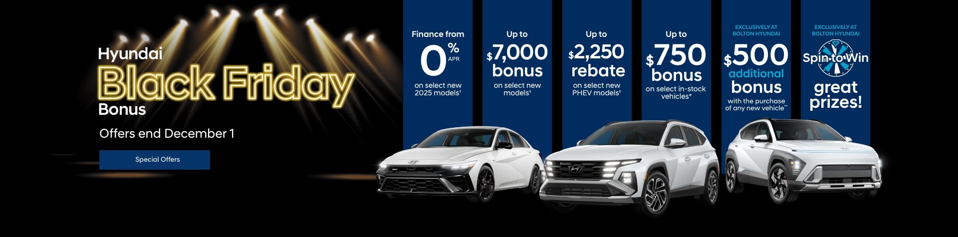 Hyundai Black Friday Bonus!