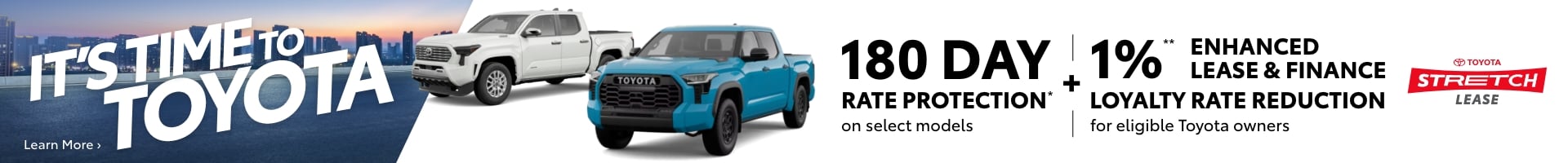 It's Time To Toyota
