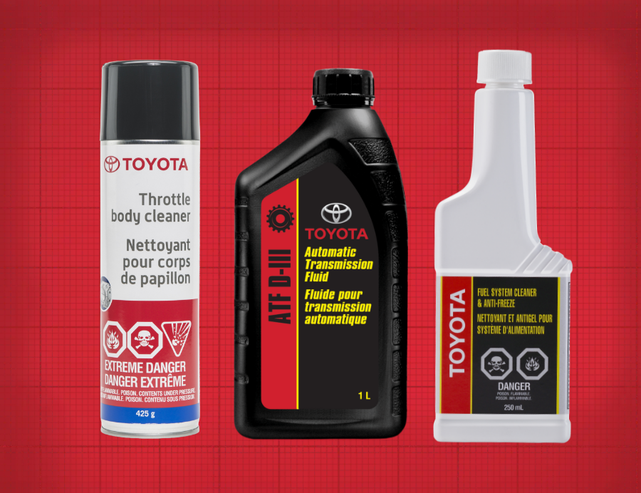 Toyota Fluids and Lubricants